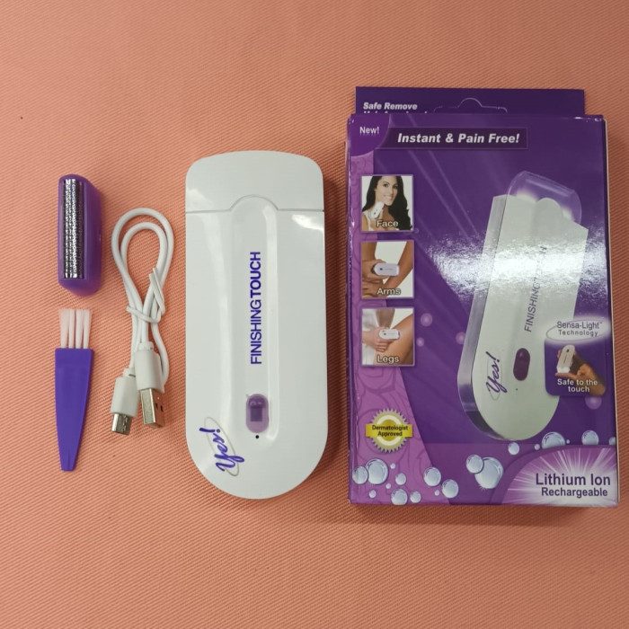 Finishing Touch Hair Remover Epilator Tool Instant Pain with Sensor Light Hair Removal