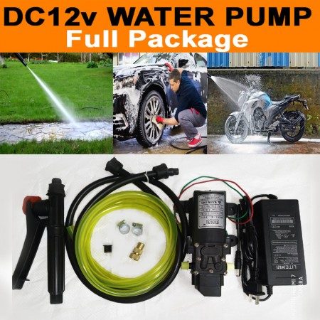 Water Pump Set/AC -DC 12V 100W Bike Wash
