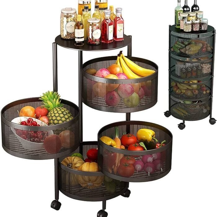 4 Layer Kitchen Rack(round)