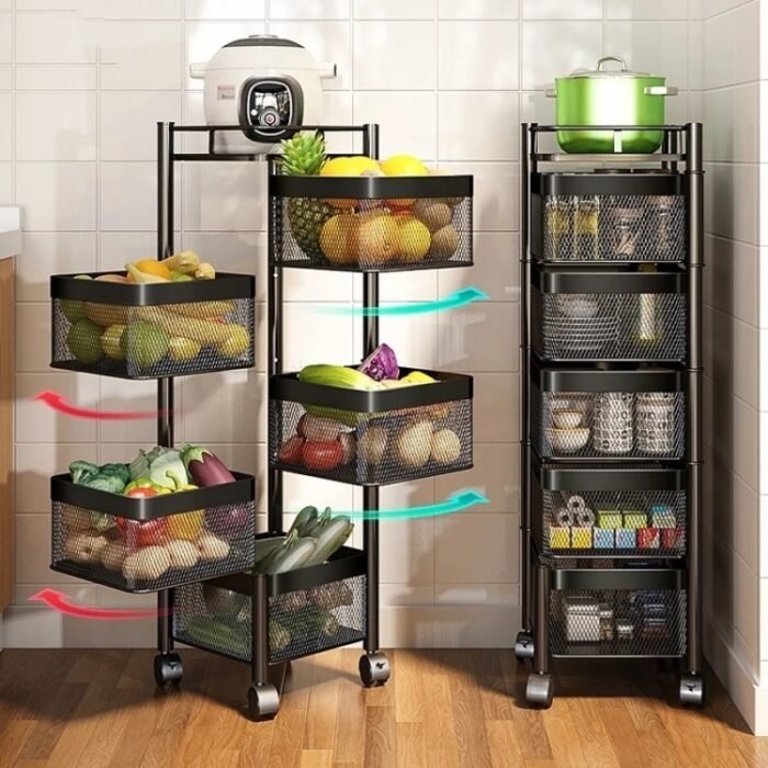 5 Layer Kitchen Rack(square)